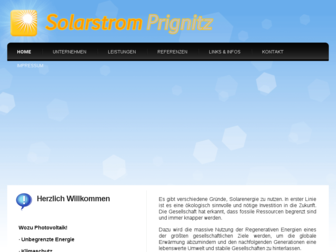 solarstrom-prignitz.de website preview