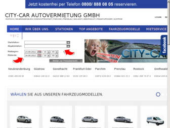 city-car-autovermietung.de website preview