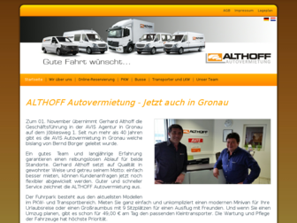 althoff-autovermietung.de website preview