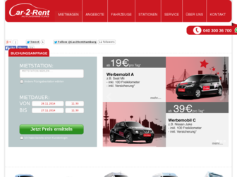 car-2-rent.de website preview
