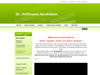 hoffmann-apotheken.de website preview