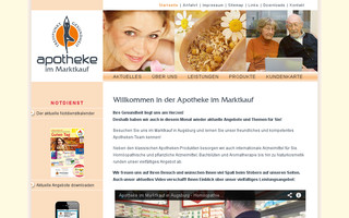marktkaufapotheke.info website preview