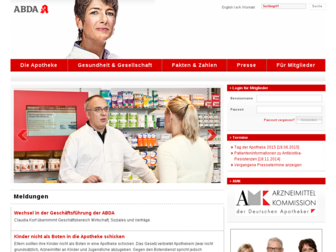 abda.de website preview