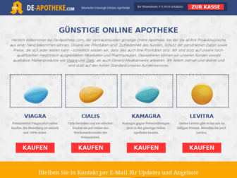 de-apotheke.com website preview