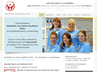 apotheke-in-lichtenberg.de website preview