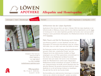 loewen-apotheke-og.de website preview