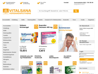 vitalsana.com website preview
