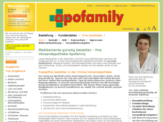 apofamily.de website preview