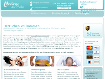 einfache-apotheke.de website preview