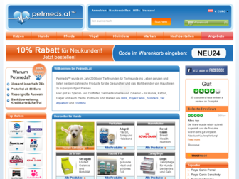 petmeds.at website preview