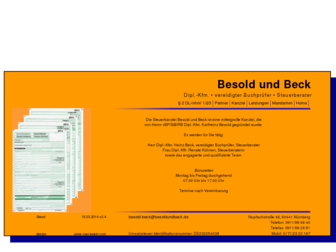 besoldundbeck.de website preview