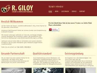 steuerberater-giloy.de website preview