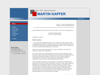 steuerberater-kapfer.com website preview