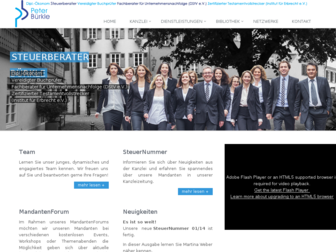steuerberater-buerkle.com website preview