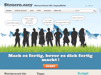 steuern-easy.ch website preview
