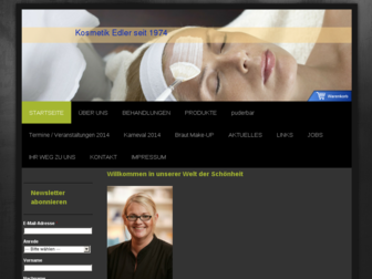 kosmetik-edler.de website preview