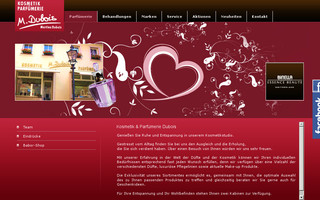 kosmetik-dubois.de website preview