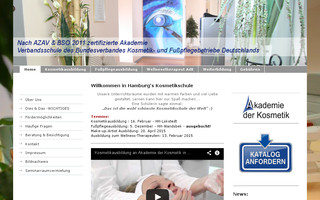 akademie-der-kosmetik.de website preview