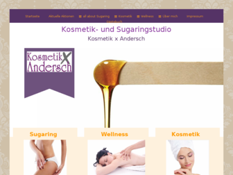 kosmetik-x-andersch.com website preview