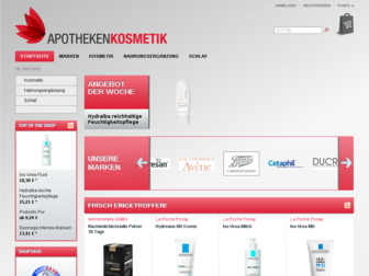 apotheken-kosmetik-online.de website preview