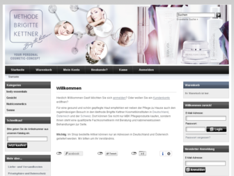 shop.kosmetik-mit-methode.de website preview