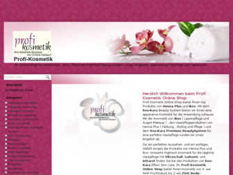 profi-kosmetik-online.de website preview