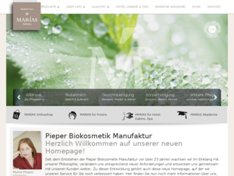 marias-biokosmetik.com website preview