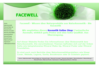 facewell.de website preview