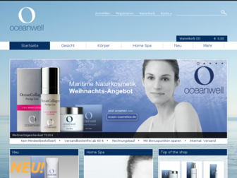 ocean-cosmetics.de website preview