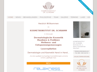 kosmetik-gruenwald.de website preview