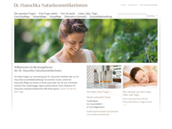 dr.hauschka-naturkosmetikerin.de website preview
