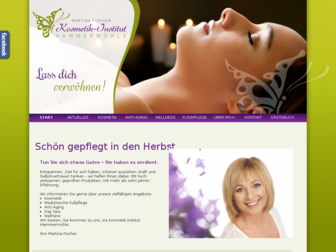 kosmetikinstitut-hammermuehle.de website preview