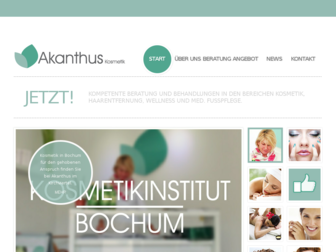 kosmetikinstitut-bochum.de website preview