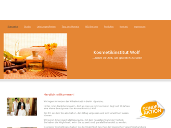 kosmetikinstitut-wolf.de website preview