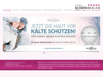 kosmetikstudio-schoenberger.de website preview