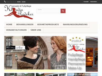 kosmetikinstitut-redeker.de website preview