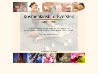 kosmetikinstitut-eversten.de website preview