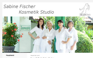 kosmetik-institut-sabine-fischer.de website preview
