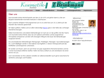 kosmetikinstitut-brinkmann.de website preview