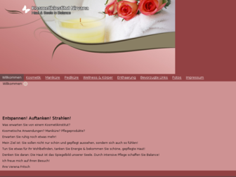 kosmetikinstitut-nirvana.de website preview