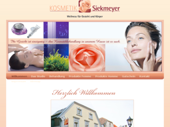 kosmetik-siekmeyer.de website preview