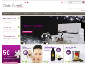 chris-farrell.com website preview