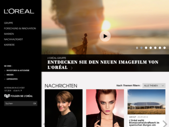 loreal.de website preview