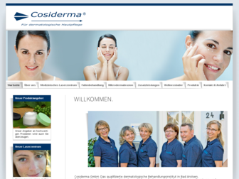 cosiderma.de website preview