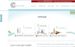 careconcept.com website preview