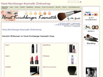 horst-kirchberger-kosmetik-onlineshop.megustaweb.de website preview
