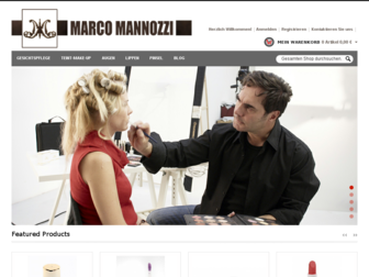 marcomannozzi.com website preview
