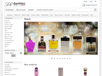 dambiro.de website preview