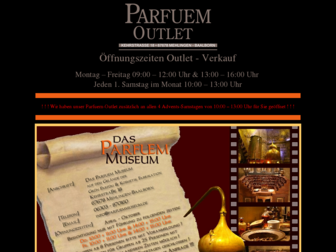 parfuemmuseum.de website preview