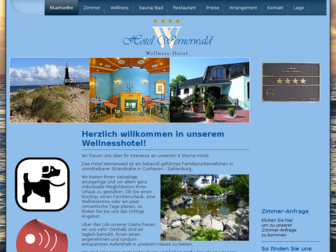 wellness-hotel-wernerwald.de website preview
